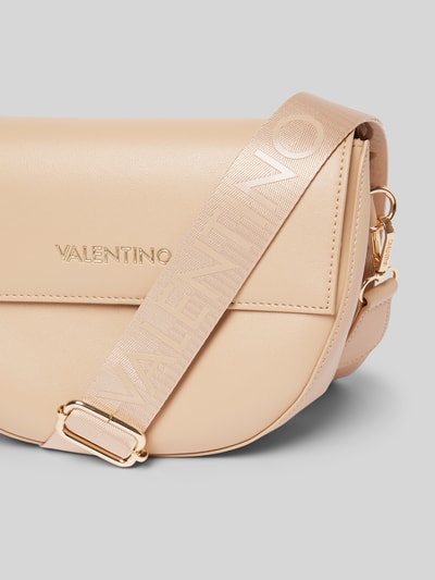 VALENTINO BAGS Handtas met labelapplicatie, model 'Bigs' Beige - 2