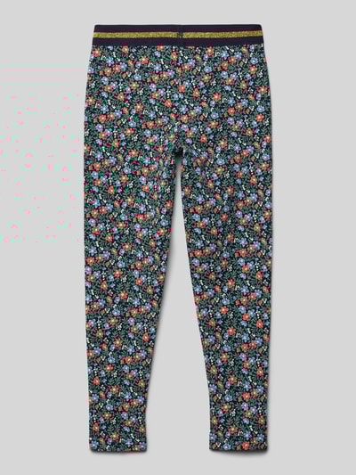 Blue Seven Regular Fit Leggings mit elastischem Bund Marine 3