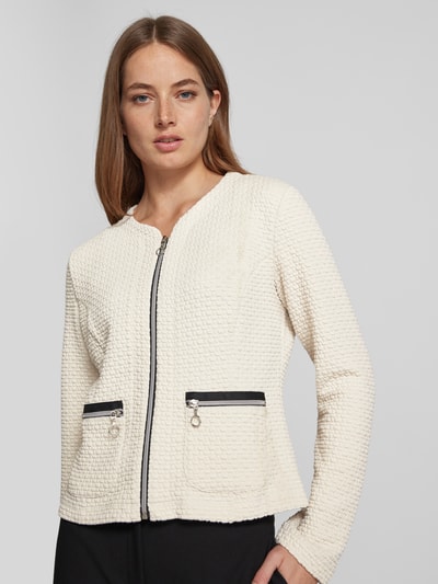 Betty Barclay Blazer mit Strukturmuster Beige 3