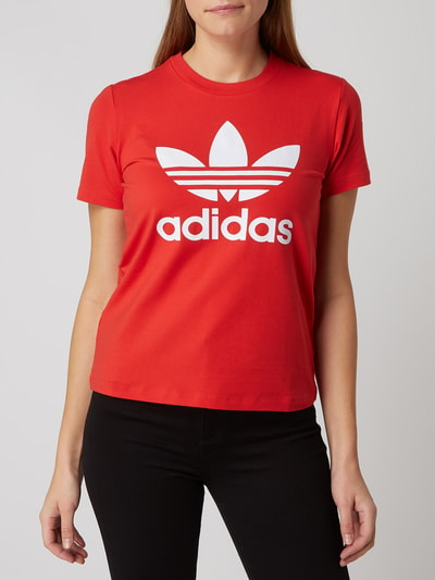 adidas Originals T-Shirt mit Logo-Print  Rot 4