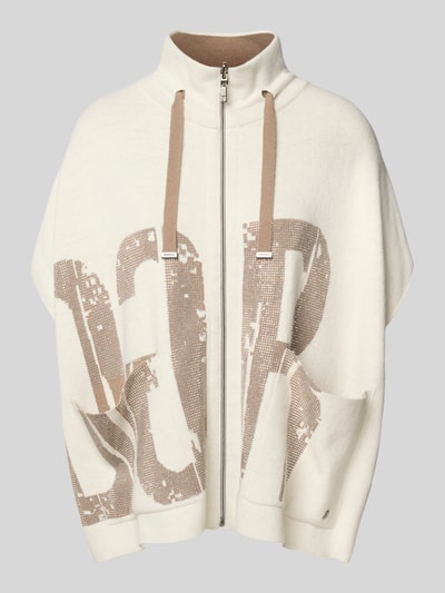 monari Kurtka wełniana o kroju relaxed fit z dodatkiem wiskozy Beżowy 2