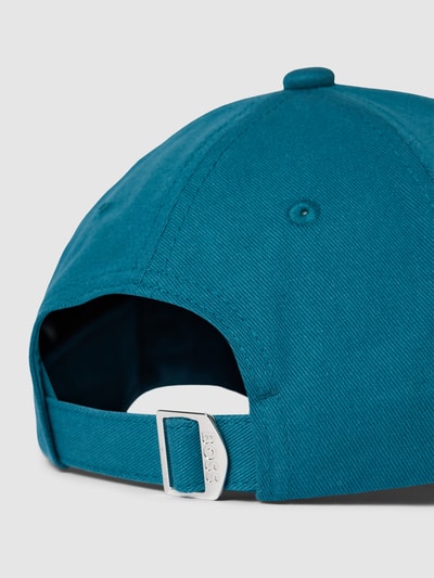 BOSS Basecap mit Label-Stitching Modell 'Ari' Petrol 3