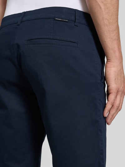 Tom Tailor Denim Regular Fit Bermudas aus Baumwoll-Mix Dunkelblau 3