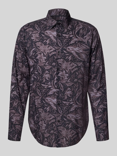 JOOP! Collection Koszula biznesowa o luźnym kroju z kołnierzykiem typu kent model ‘Matty’ Jasnośliwkowy 2