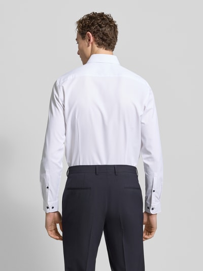 Jake*s Koszula biznesowa o kroju slim fit z dodatkiem streczu Biały 5