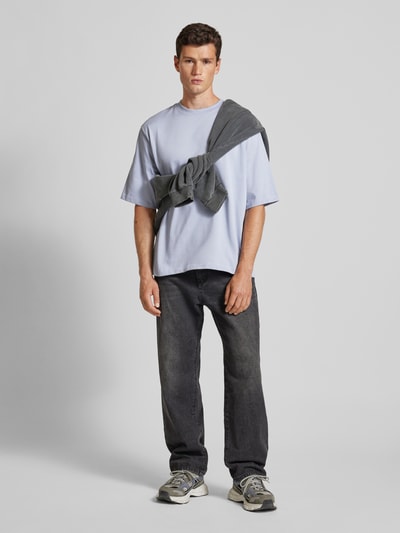 Only & Sons Oversized T-Shirt mit Rundhalsausschnitt Modell 'MILLENIUM' Hellblau 1