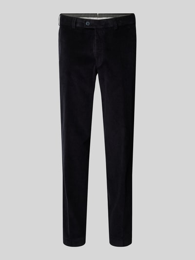 Hiltl Corduroy broek met achterzakken, model 'PARMA' Donkerblauw - 2