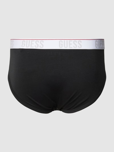 Guess Slip met elastische band in een set van 3 stuks, model 'JOE' Zwart - 3