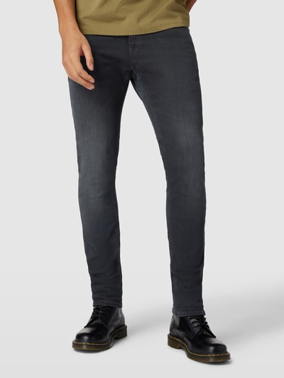 Tommy Jeans Slim fit jeans in 5-pocketmodel, model 'SCANTON' Antraciet - 4