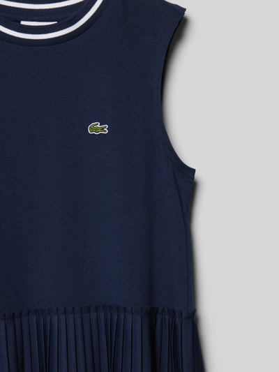 Lacoste Kleid mit Plisseefalten Marine 2