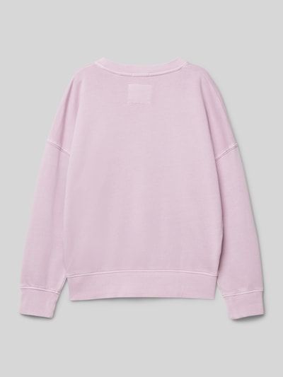 Tom Tailor Oversized sweatshirt van puur katoen Mauve - 3