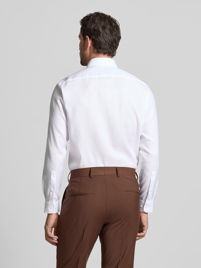 Christian Berg Men Regular Fit Business-Hemd mit Kentkragen Weiss 5