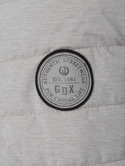 G.I.G.A. DX Pikowana kurtka z odpinanym kapturem Jasnoszary 3