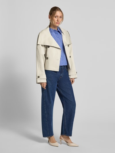 MANGO Regular Fit Jacke aus Baumwoll-Mix Modell 'Lipa' Beige 1
