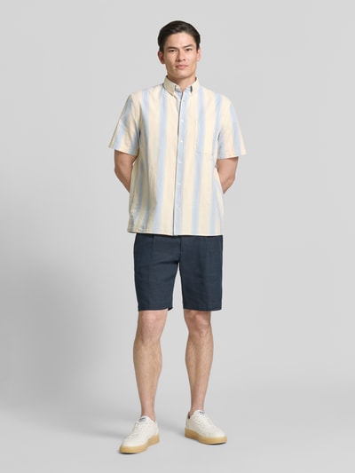 ARMEDANGELS Relaxed Fit Freizeithemd aus reiner Baumwolle Hellblau 1