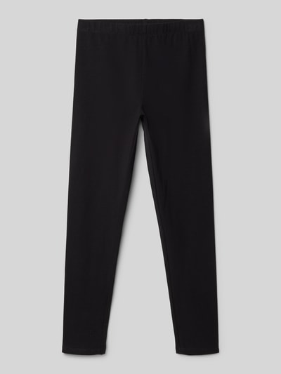 Mango Stoffhose mit elastischem Bund Modell 'elio' Black 1