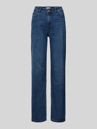Christian Berg Woman Jeans mit 5-Pocket-Design Marine Melange 2