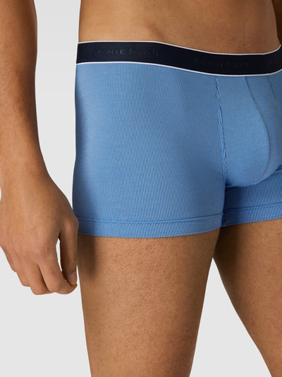 Schiesser Trunks mit Streifenmuster Modell 'Duality' Bleu 3