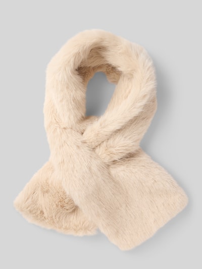 OPUS Sjaal van imitatiebont Beige - 1