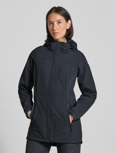 G.I.G.A. DX Jack met capuchon en ritszakken Antraciet gemêleerd - 4