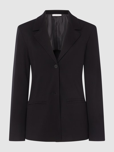 MaxMara Leisure Blazer met 2-knoopssluiting, model 'Cluny' Zwart - 1