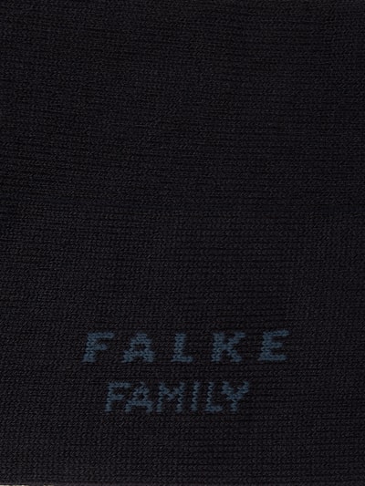 Falke Sokken met stretch in een set van 3 paar, model 'Family'  Marineblauw - 3