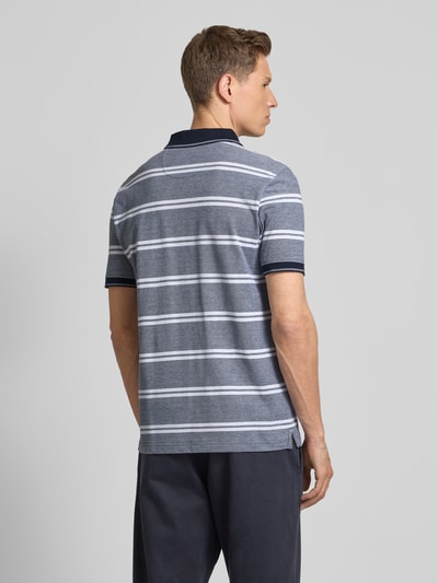 Fynch-Hatton Regular Fit Poloshirt mit Logo-Stitching Marine 5