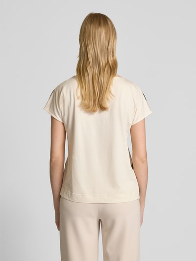 Zero Blusenshirt mit U-Ausschnitt Beige 5