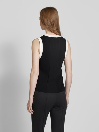 LIU JO SPORT Tanktop met structuurmotief Zwart - 5