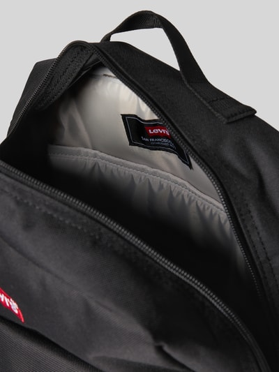 Levi's® Rugzak met logostitching, model 'L Pack' Zwart - 5