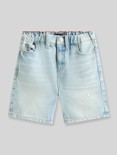 Tommy Hilfiger Kids Regular Fit Jeansshorts mit 5-Pocket-Design Hellblau 2