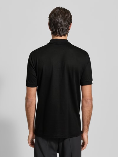 BOSS Regular Fit Poloshirt aus Baumwoll-Lyocell-Mix Modell 'H-PARAS 70' Black 5