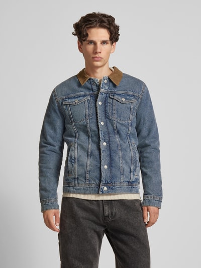 Jack & Jones Jeansjacke mit Brusttaschen Modell 'JEAN' Jeansblau 4