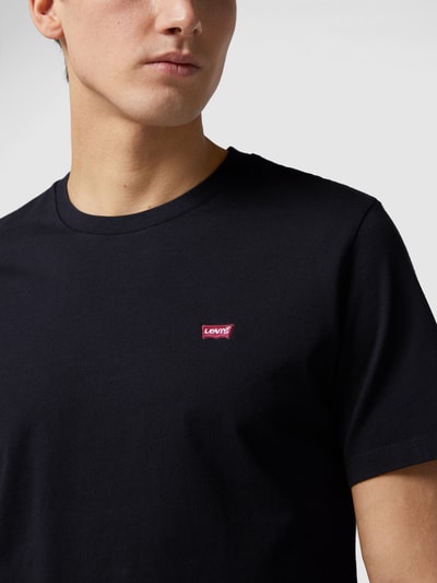 Levi's® T-Shirt mit Logo-Badge Black 3