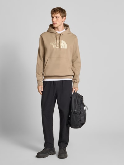 The North Face Hoodie met labelprint Beige - 1