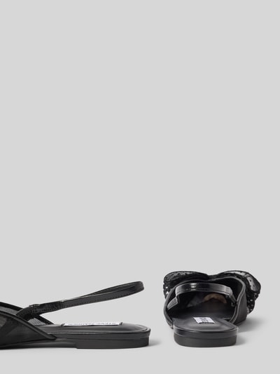 Steve Madden Ledersandalette mit Schleifen-Detail Modell 'RUBIE' Black 2