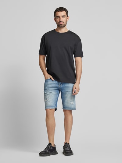 Antony Morato Slim Fit Jeansshorts im Destroyed-Look Jeansblau 1