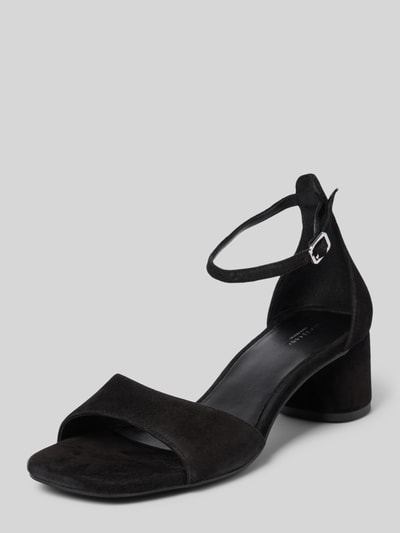 Vagabond Ledersandalette mit Blockabsatz Modell 'Piper' Black 1