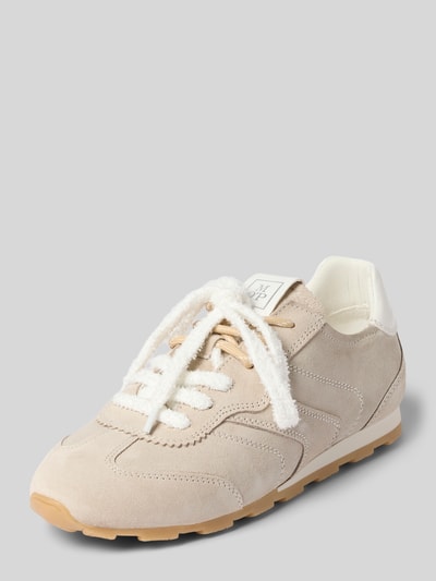 Marc O'Polo Sneaker aus echtem Rindsleder Beige 1