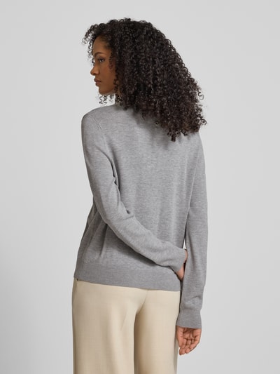 JOOP! Strickpullover aus Viskose-Mix Modell 'KENDI' Mittelgrau 5