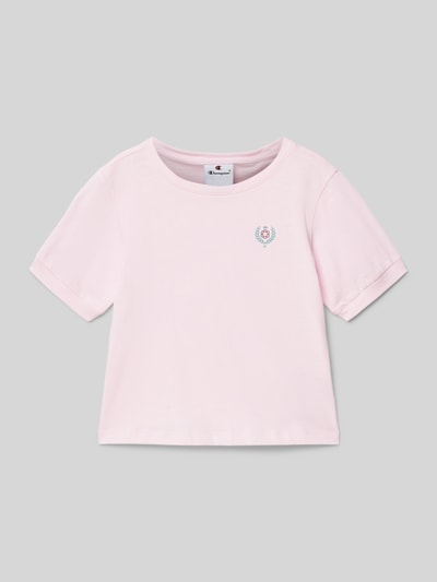 CHAMPION T-shirt met ronde hals Lichtroze - 1
