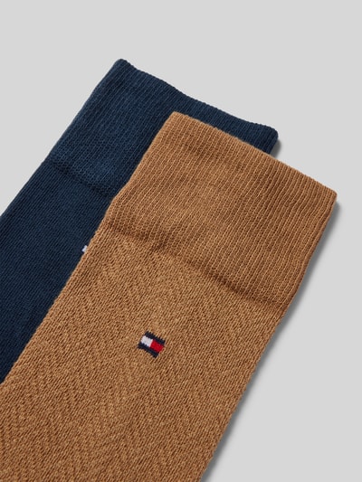 Tommy Hilfiger Socken mit Label-Detail im 2er-Pack Beige 2