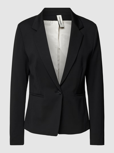 Drykorn Blazer mit Knopfverschluss Modell 'SELSEY' Black 2