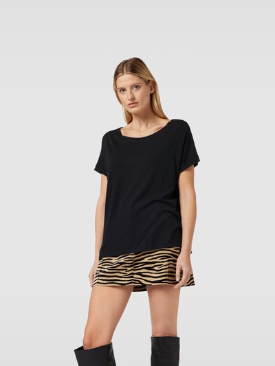 Juvia T-Shirt mit U-Boot-Ausschnitt Black 4