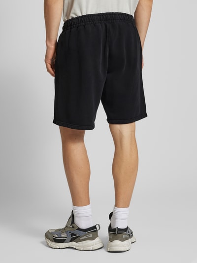 Pegador Sweatshorts mit Label-Stitching Black 5