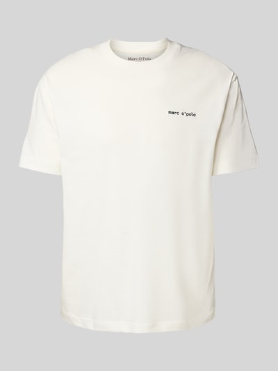 Marc O'Polo Regular Fit T-Shirt aus reiner Baumwolle Offwhite 2