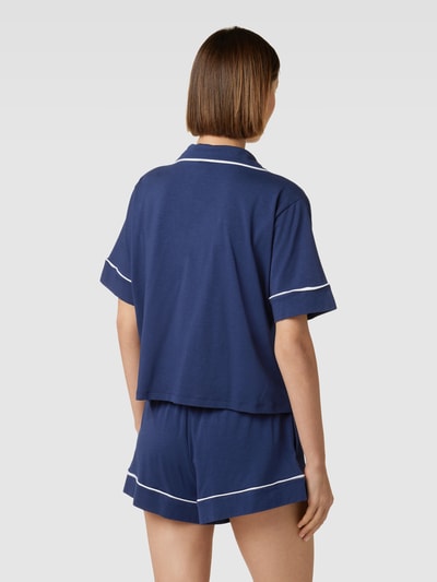 Polo Ralph Lauren Pyjama mit Label-Stitching Marine 4