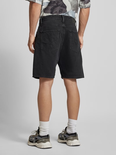 Jack & Jones Korte regular fit jeans in 5-pocketmodel, model 'TONY' Zwart - 5
