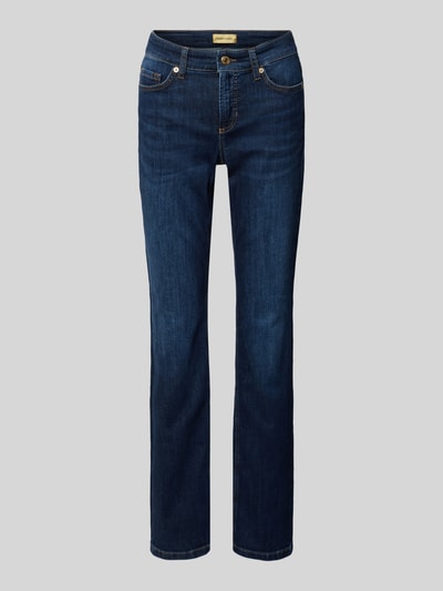 Cambio Straight Leg Jeans im 5-Pocket-Design Modell 'PIPER' Dunkelblau 2