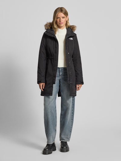 The North Face Funktionsparka mit Logo-Stitching Modell 'Zaneck' Black 1